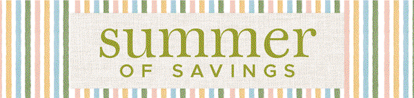 Summer of Savings