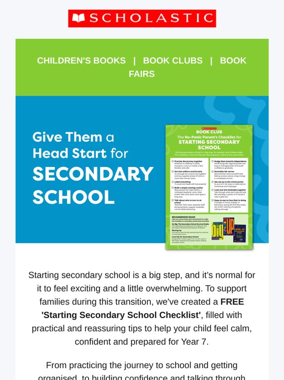 Is Your Child Ready for Secondary School? 🍎