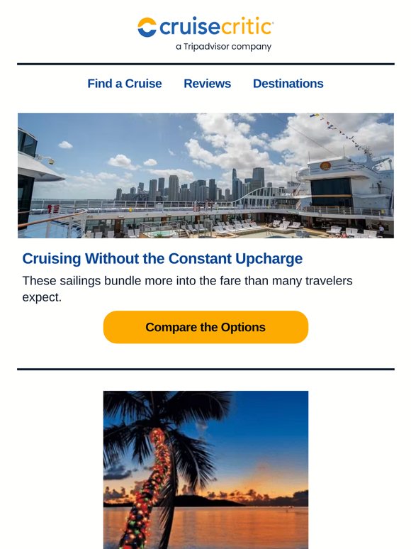 Cruising Without the Constant Upcharge; Celebrity Is Refreshing Its Loyalty Program & More