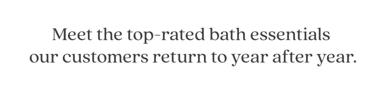 top-rated bath essentials