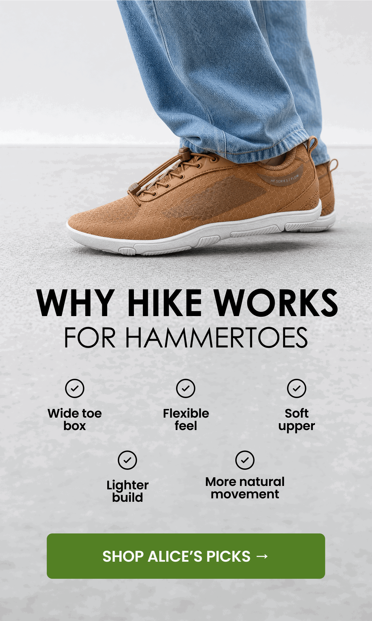 WHY HIKE WORKS FOR HAMMERTOES