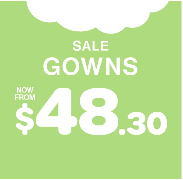 Sale Gowns Now From $48.30
