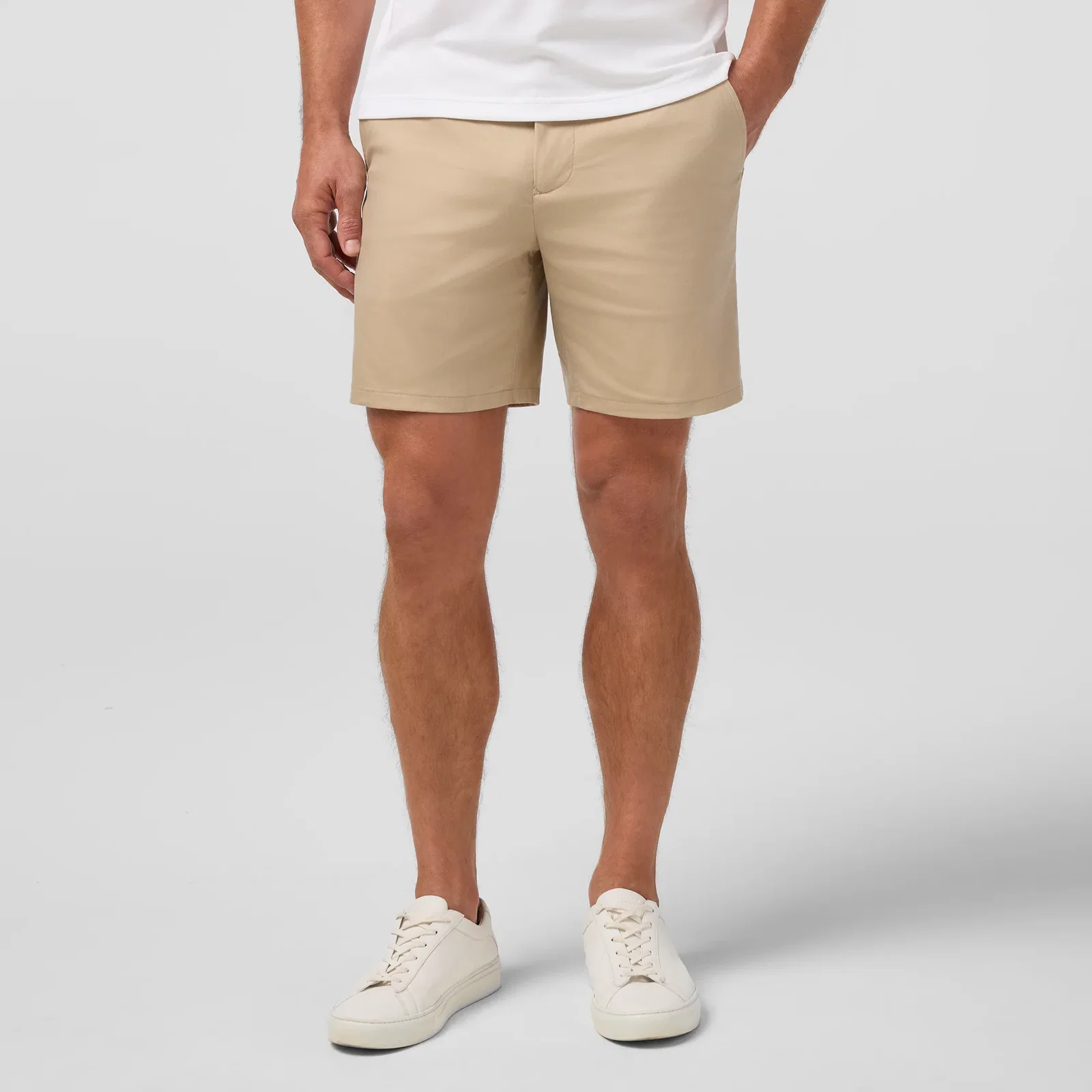 Image of Light Khaki Prescott Short