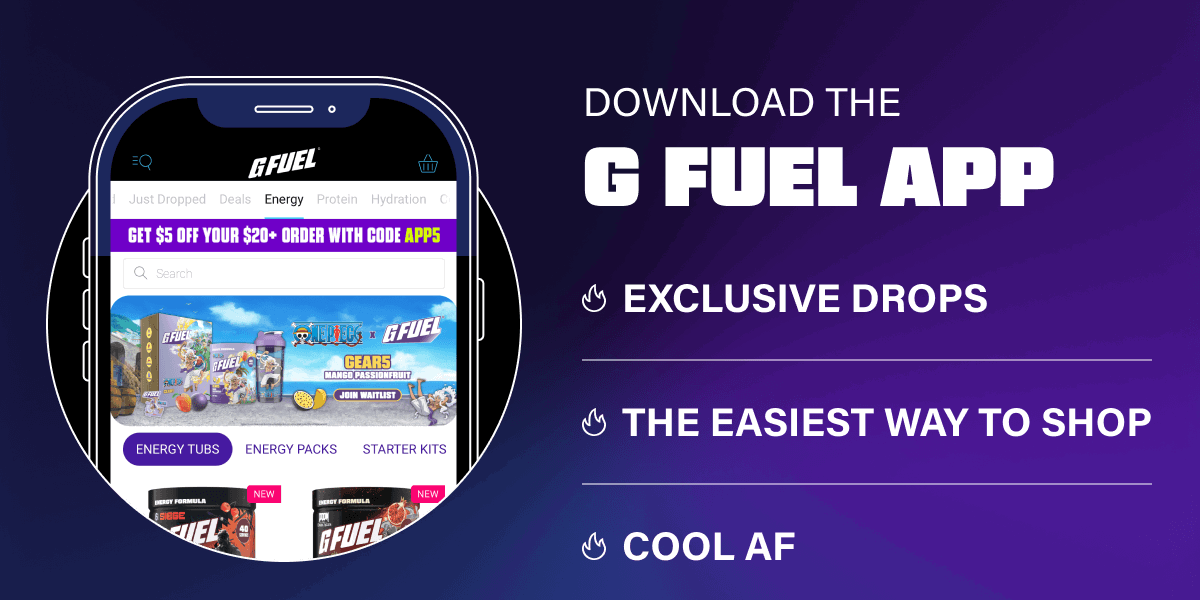 Download the G FUEL App