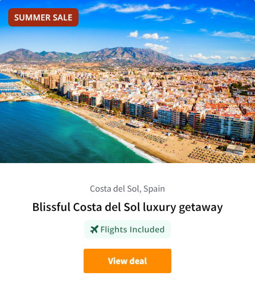 Blissful Costa del Sol luxury getaway