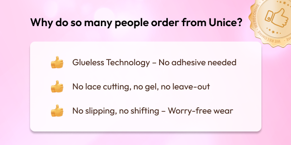 perfect fit wigs no slipping worries
