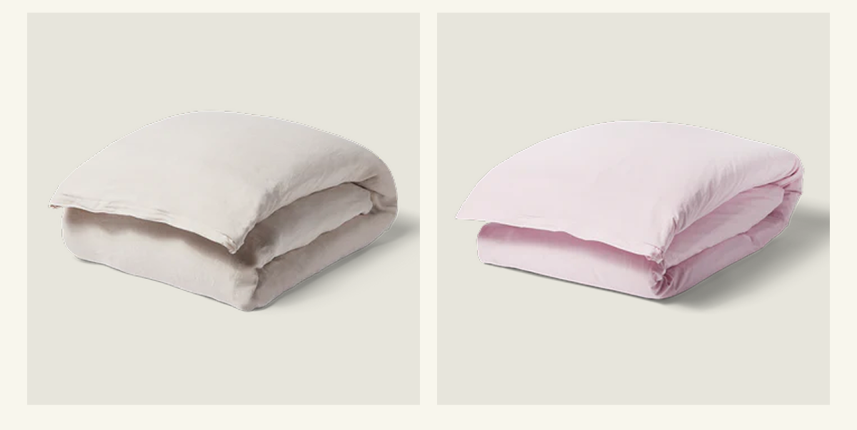 Save 50% on select sizes of percale and linen bedding.