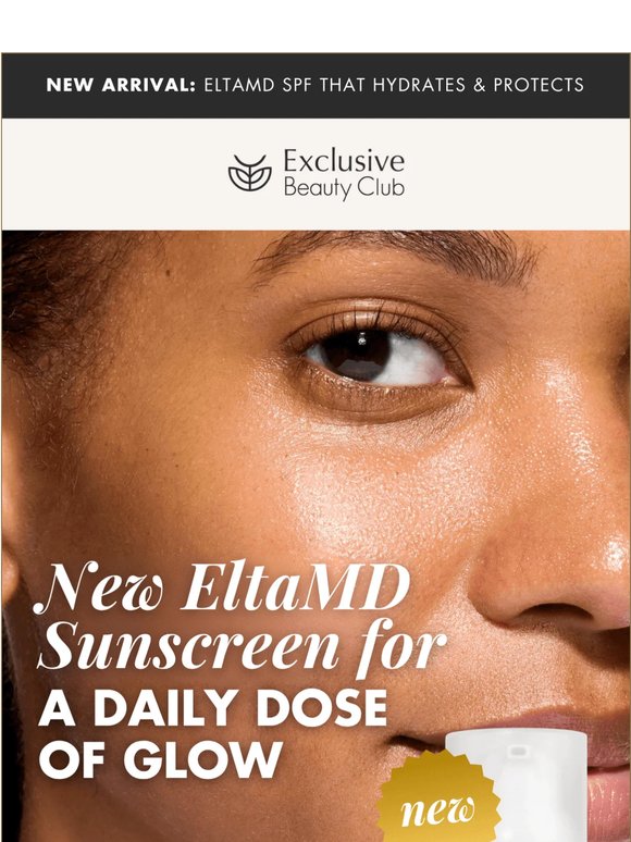 New EltaMD Arrival: Daily Hydration+ Tinted SPF 50