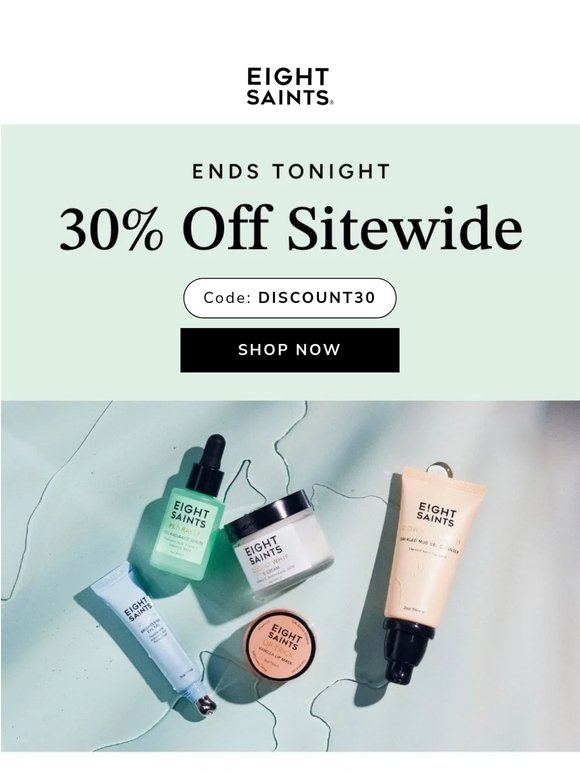 Stop. Drop. And Save 30% Off!