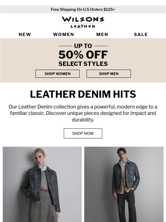 Leather Denim Favorites!