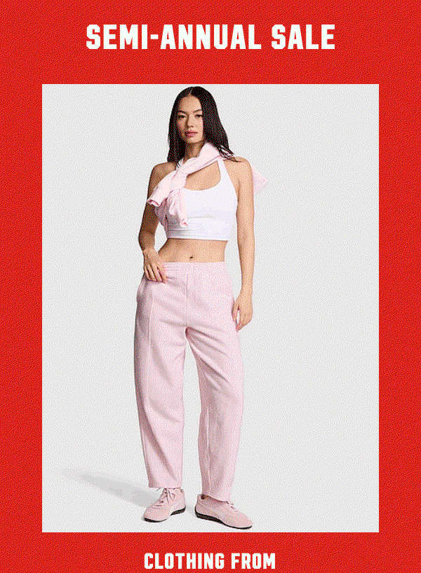 [Semi-Annual Sale Lockup]     Clothing from $14.99.    While quantities last.    Shop Now >