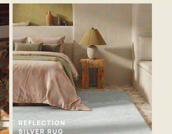 Reflection Silver Rug 