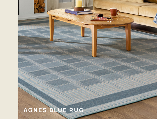 Agnes Blue Rug 