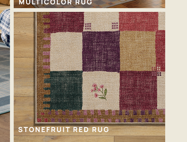 Stonefruit Red Rug 