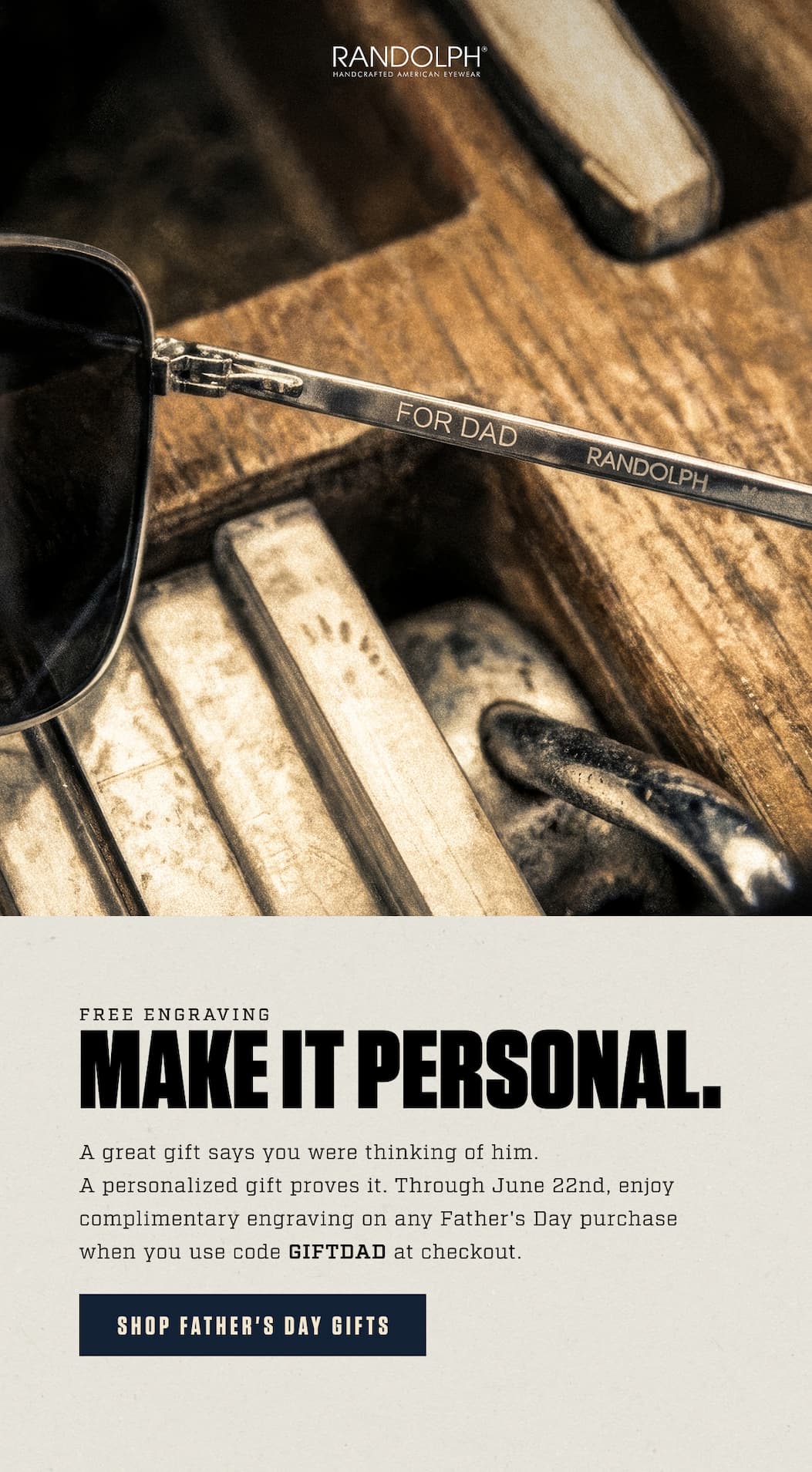 Free Engraving...Make It Personal. // Shop Father's Day Gifts