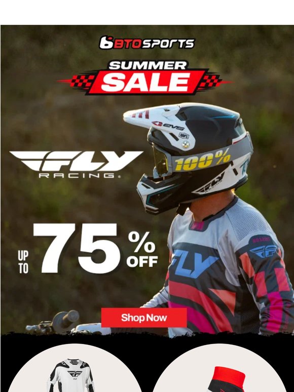 Limited Time Summer Sale on Fly Racing!
