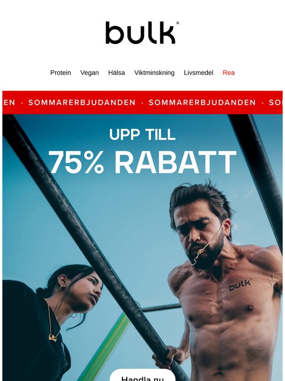 🔥 Dina favoriter, nu billigare! Upp till 75 % rabatt!