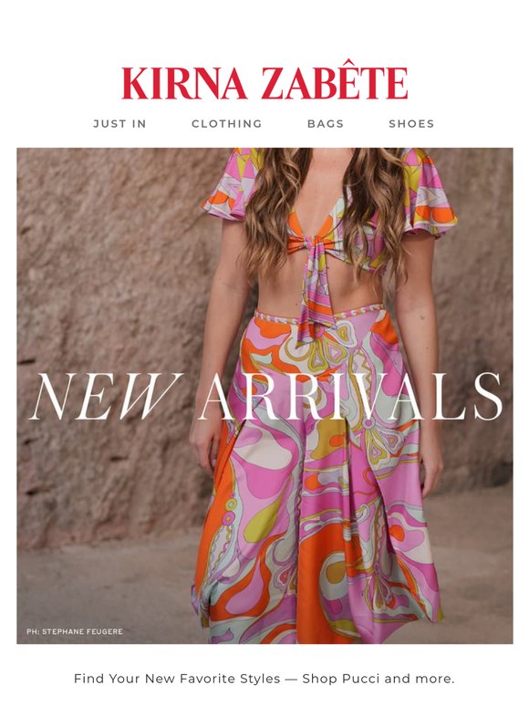 This Just In: New Styles from Pucci and More