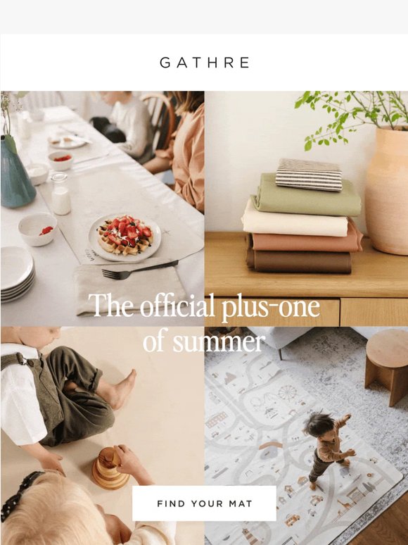 Your summer plans need this mat