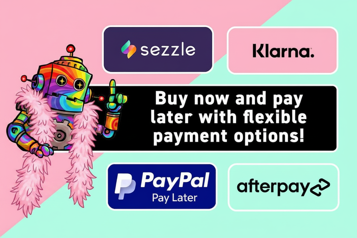 Buy now and pay later with flexible payment options!