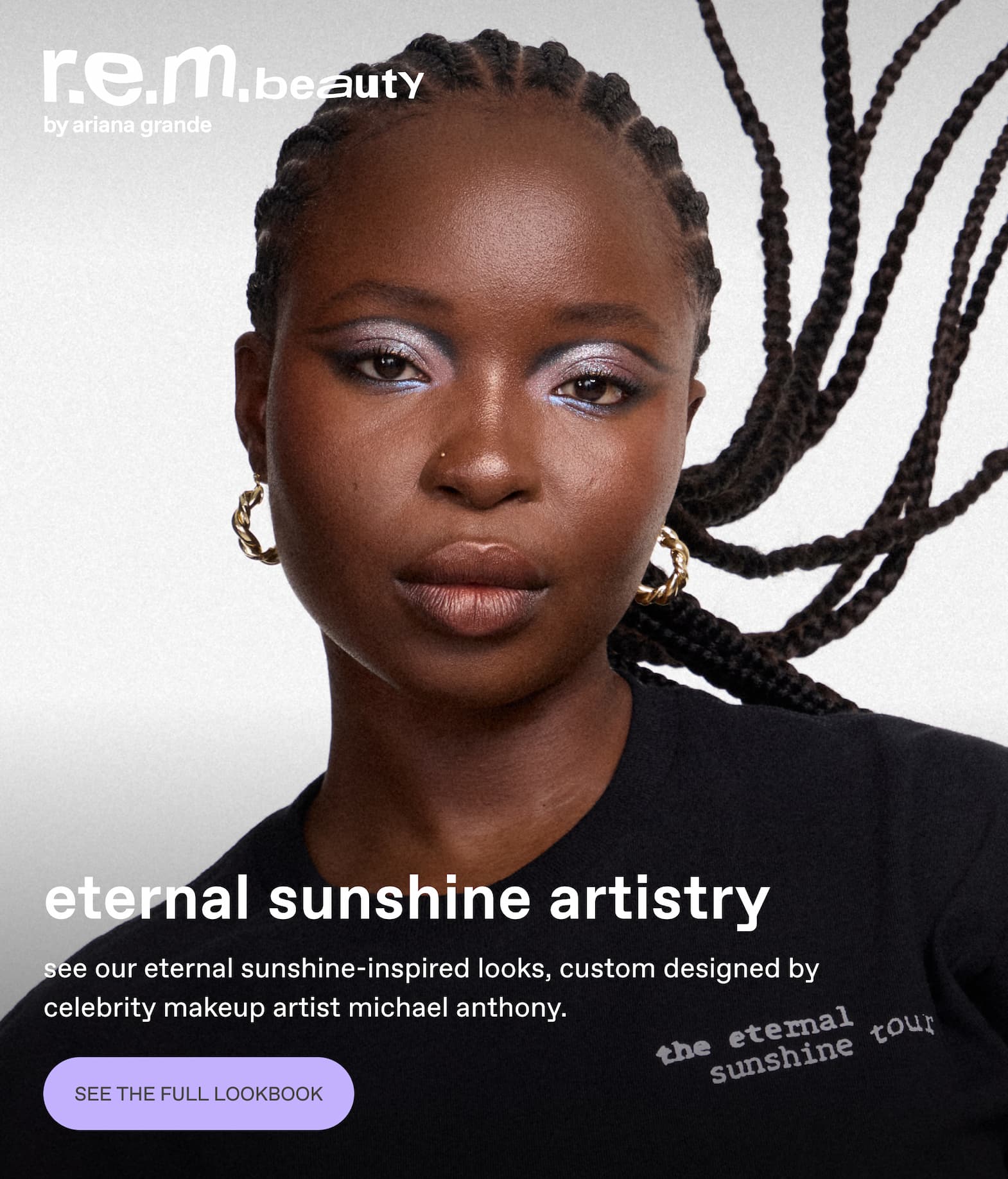 eternal sunshine tour looks - custom designed by celebrity makeup artist michael anthony