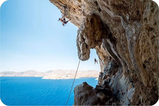Sailing and Rock Climbing in Kalymnos