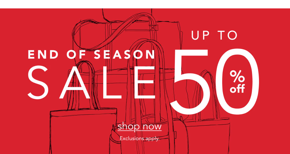 Shop end of season sale