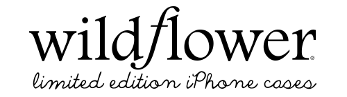 wildflower / limited edition iPhone cases
