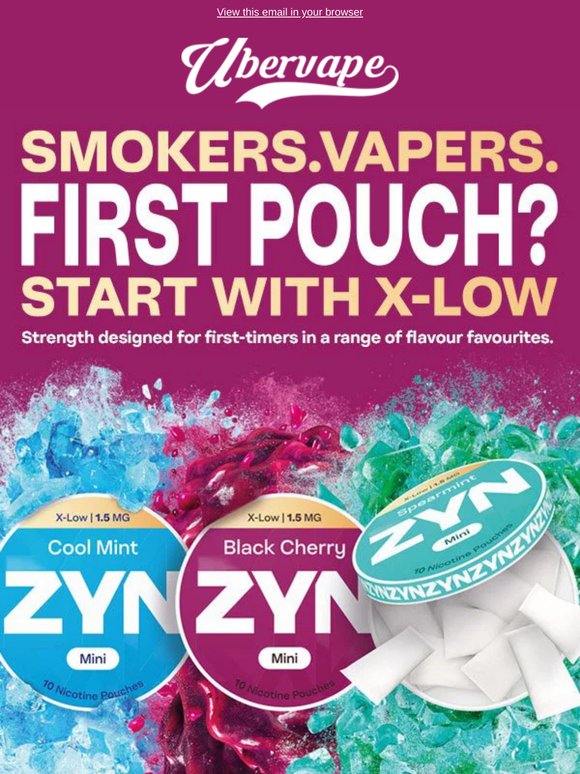 3 Packs of ZYN Pouches for £10 (Ends Soon)