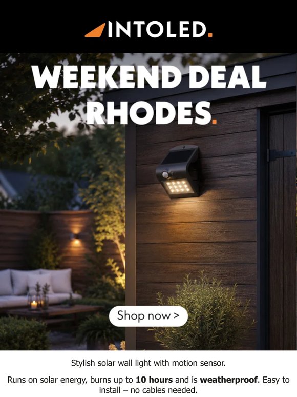 Weekend Deal: Big Discount on the Rhodes