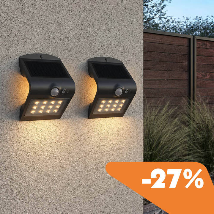 Rhodes 2-pack 1.5-watt wall light