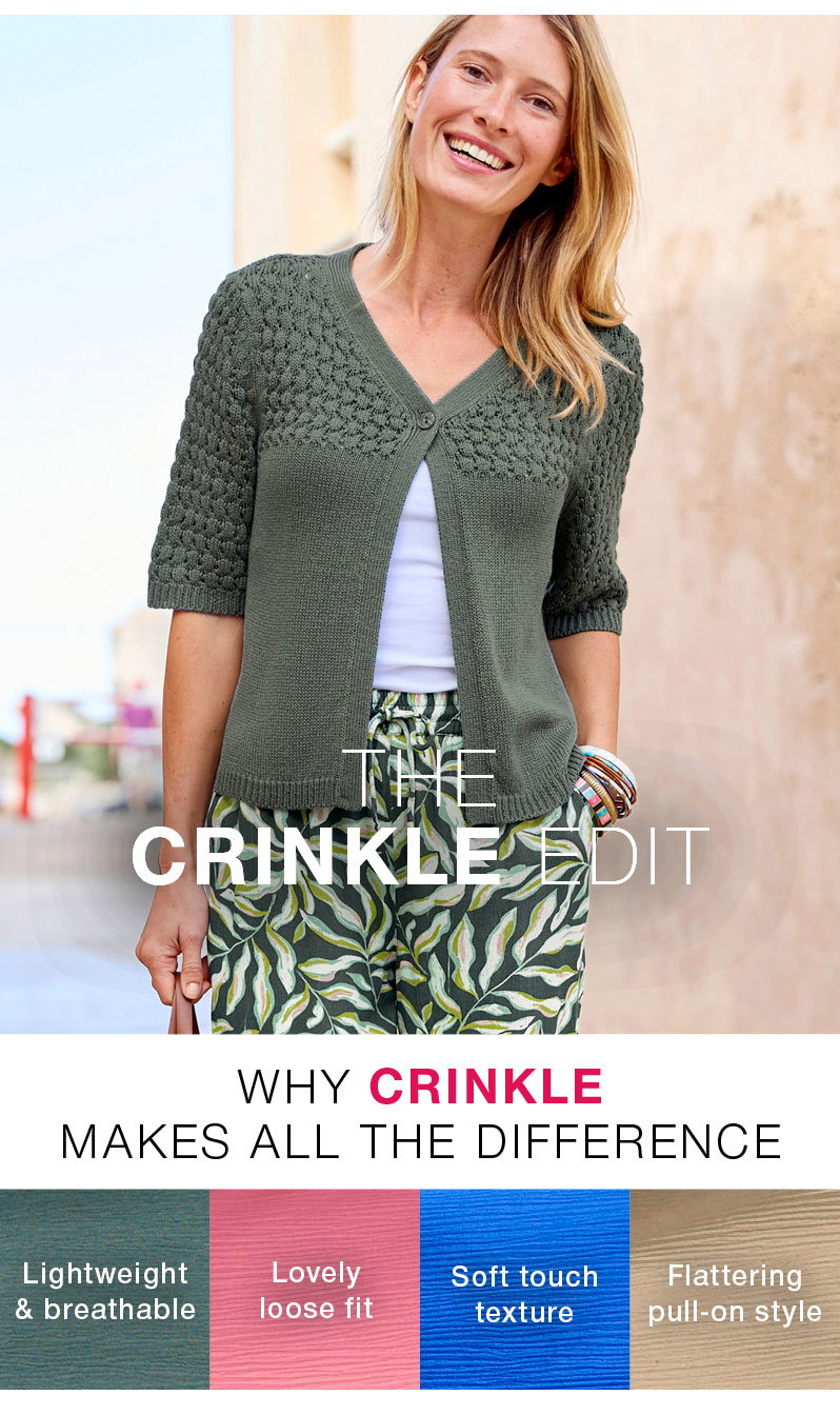 The crinkle edit