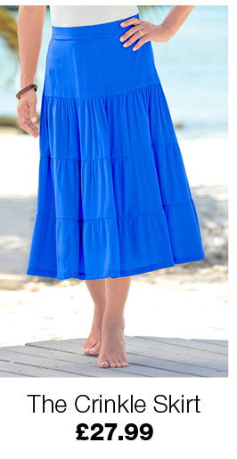 Crinkle skirt