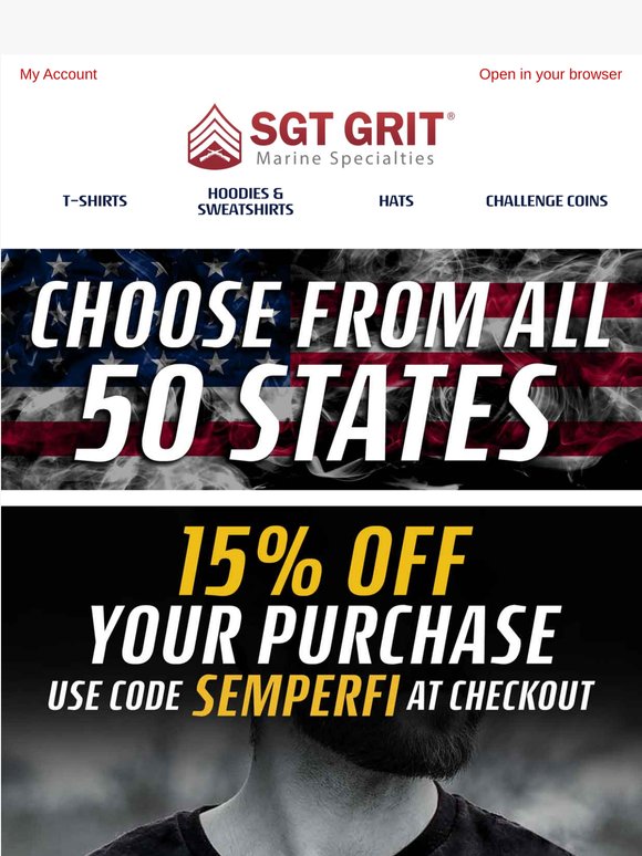 Rep the Corps from Your Home State! 🦅