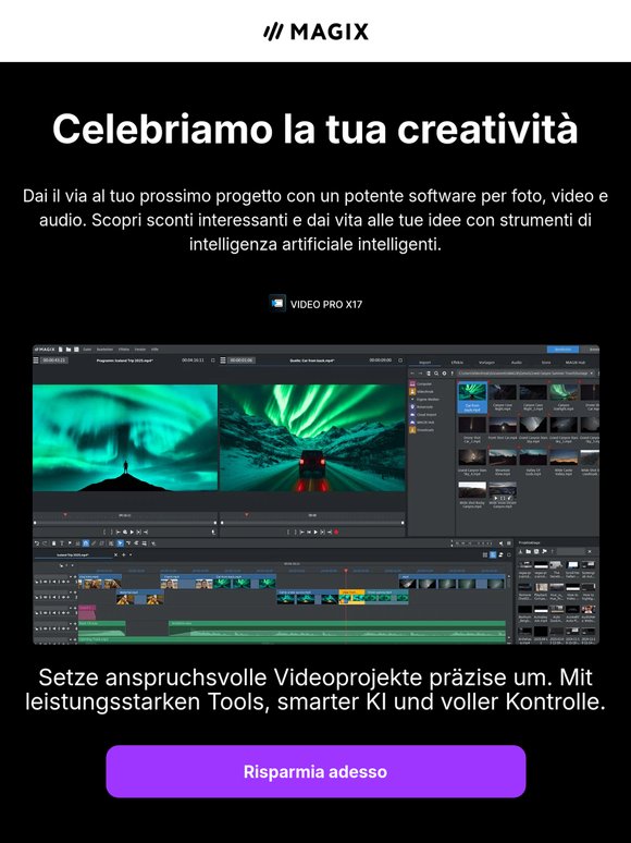 Il tuo nuovo strumento creativo è ora in saldo