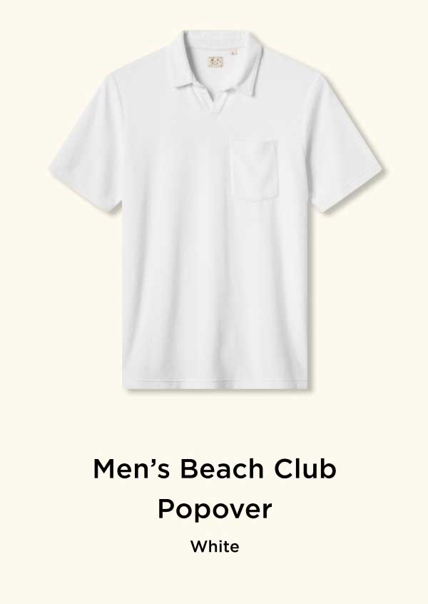 Men's Beach Club Popover