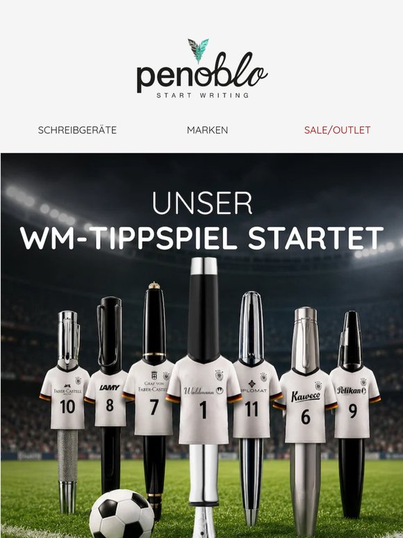 Unser WM-Tippspiel startet am 14.06. 🇩🇪