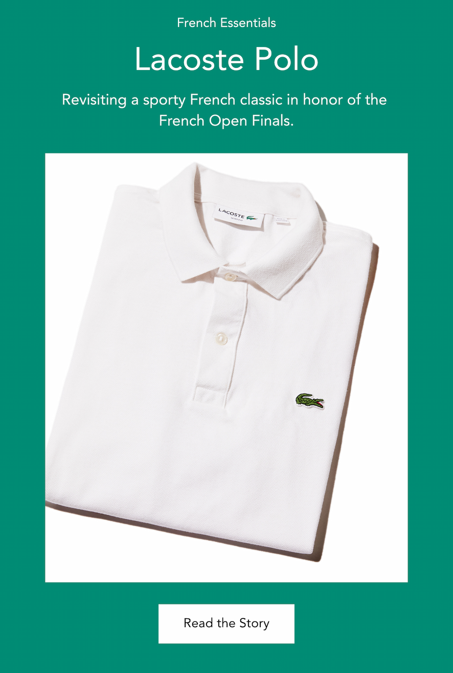 French Essentials - The Lacoste Polo