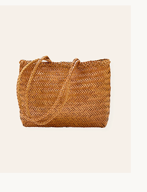 Ellyla Ari Woven Leather Tote Bag