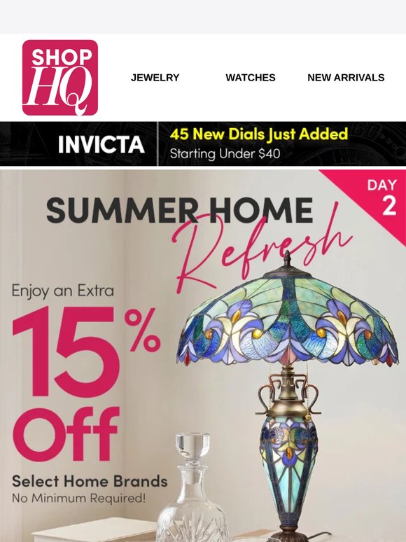 ☀️ Summer Home Refresh + an Extra 15% Off!