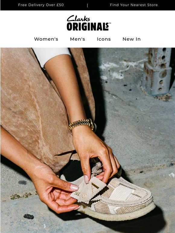 90's LA style meets Clarks Originals