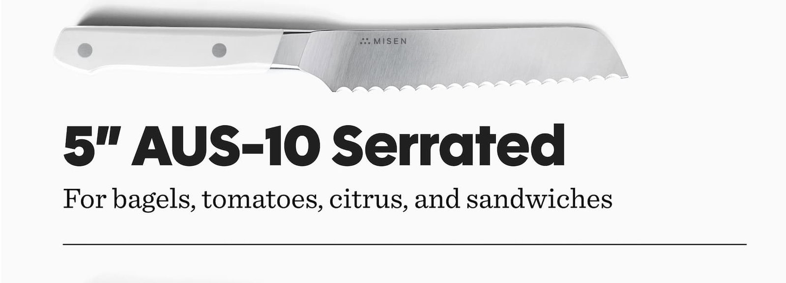 5" serrated