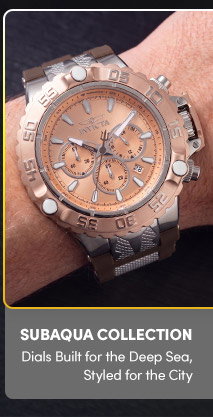 INV-48556 INVICTA Subaqua Collection | Built for the Deep Sea, Styled for the City – Up to 500 Meters