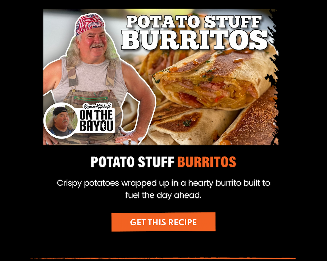 Potato Stuff Burritos