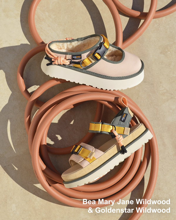 Women's Bea Mary Jane Wildwood & Goldenstar Wildwood
