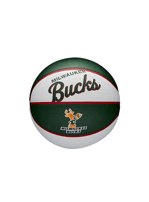 Wilson HWC Retro Milwaukee Bucks Mini Basketball