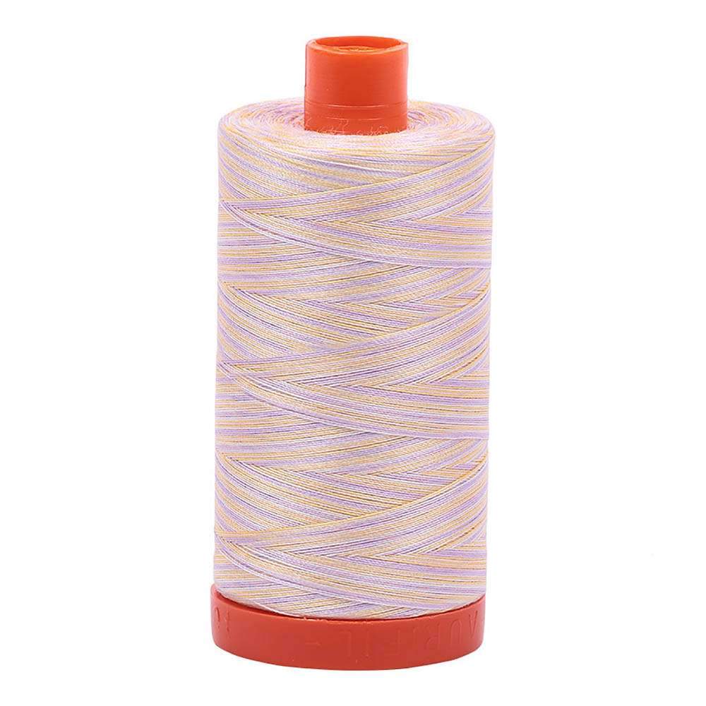 Image of Mari 50wt Aurifil Vareigated 100% Cotton Mako Thread Large Spool 1,422 yards