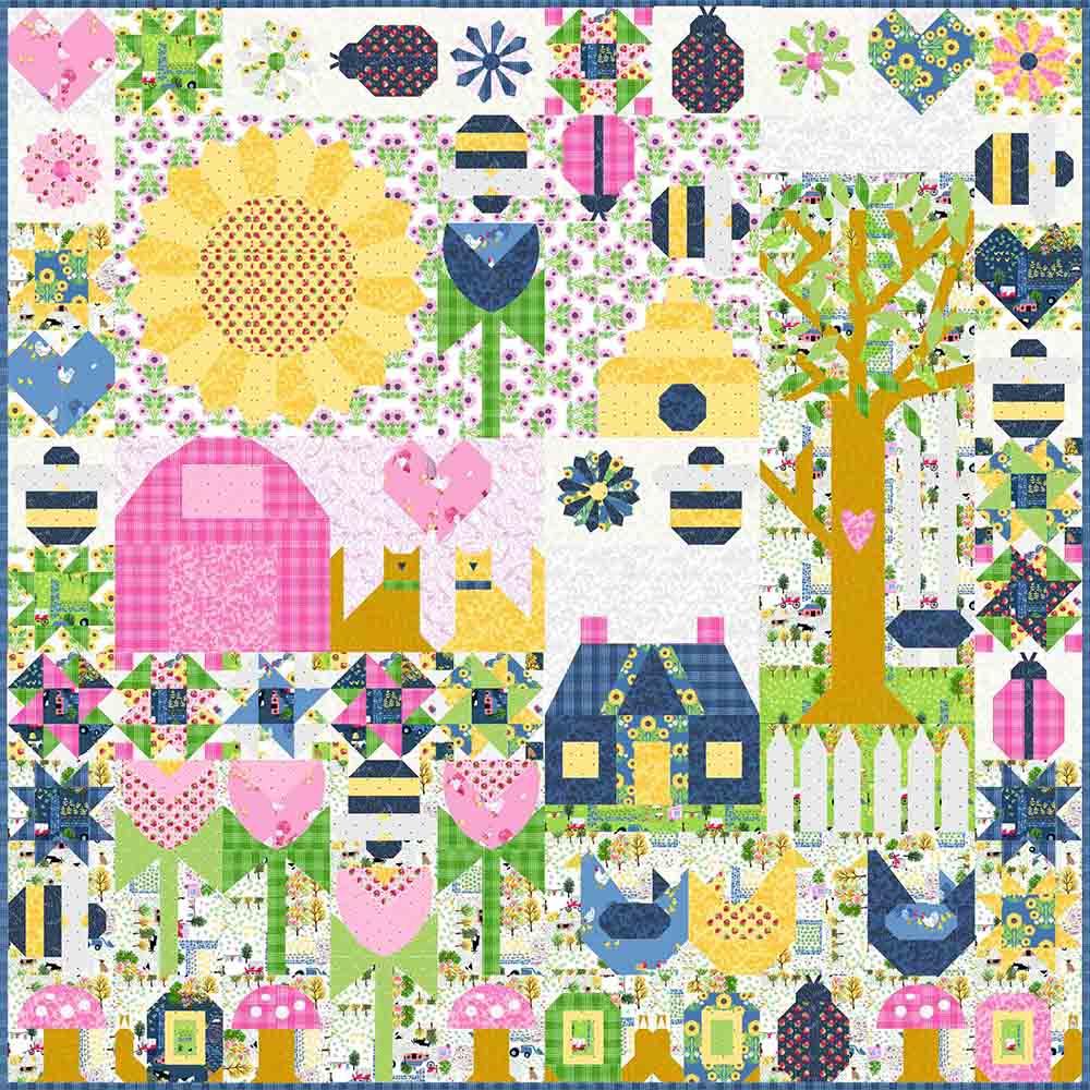 Image of Dwelling Place Quilt Block of the Month