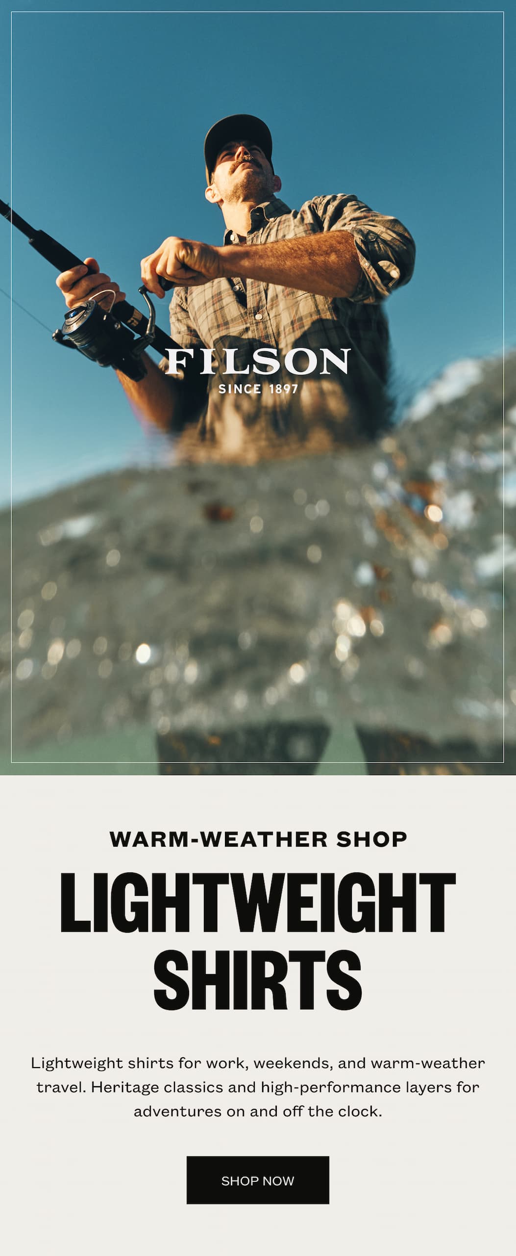 Lightweight Shirts: Warm Weather Shop