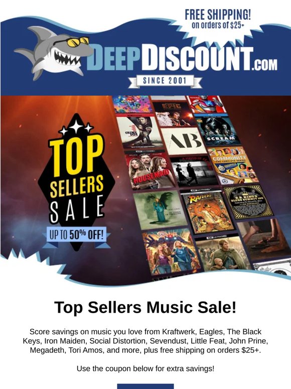 Big Sounds, Big Savings 🟢 Music Top Sellers on Sale